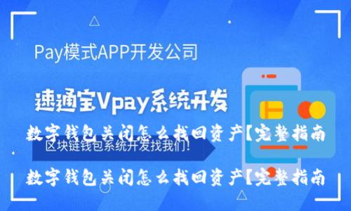 数字钱包关闭怎么找回资产？完整指南

数字钱包关闭怎么找回资产？完整指南
