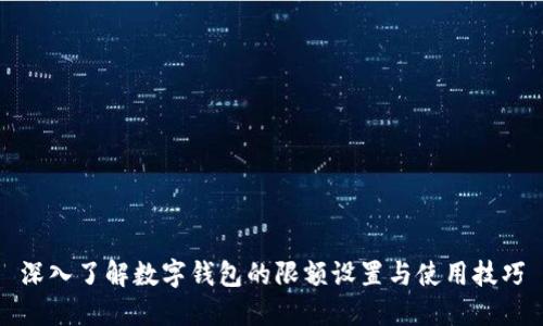 深入了解数字钱包的限额设置与使用技巧