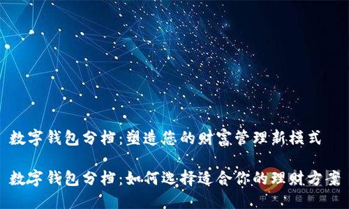 数字钱包分档：塑造您的财富管理新模式

数字钱包分档：如何选择适合你的理财方案