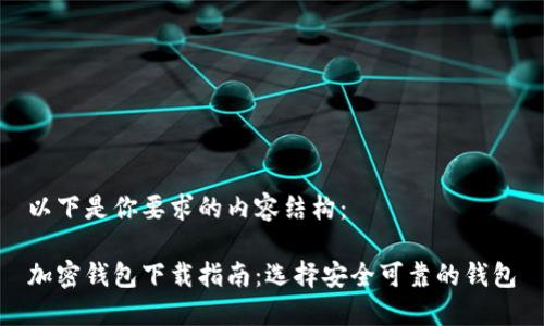 以下是你要求的内容结构：

加密钱包下载指南：选择安全可靠的钱包